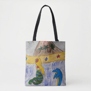 Mermaid-Insel Tasche