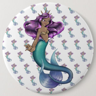 Mermaid Iole Button