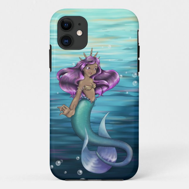 Mermaid Iole Case-Mate iPhone Hülle (Rückseite)