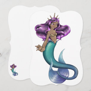 Mermaid Iole Einladung