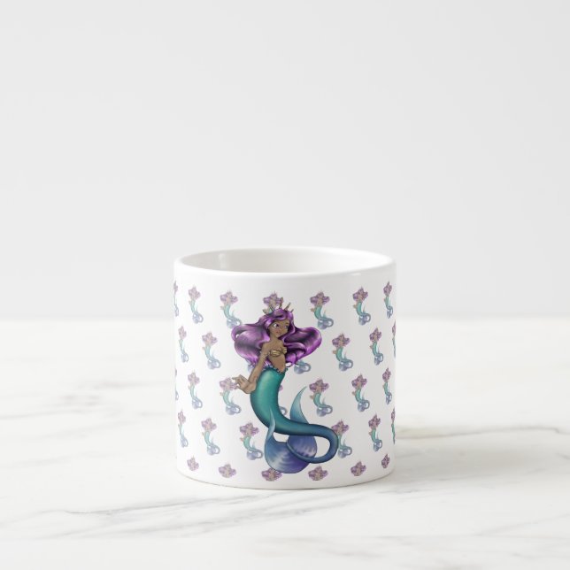Mermaid Iole Espressotasse (Vorderseite)
