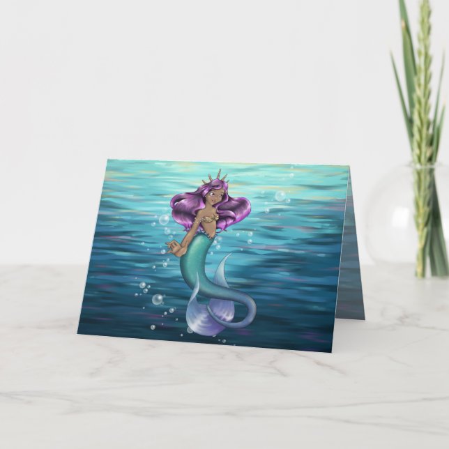 Mermaid Iole Karte (Vorderseite)