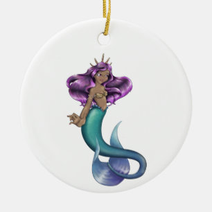 Mermaid Iole Keramik Ornament