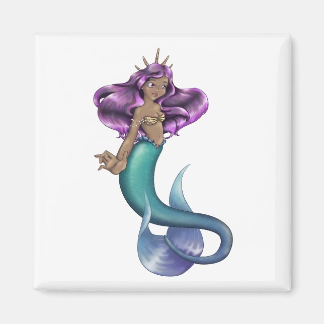 Mermaid Iole Magnet (Vorne)