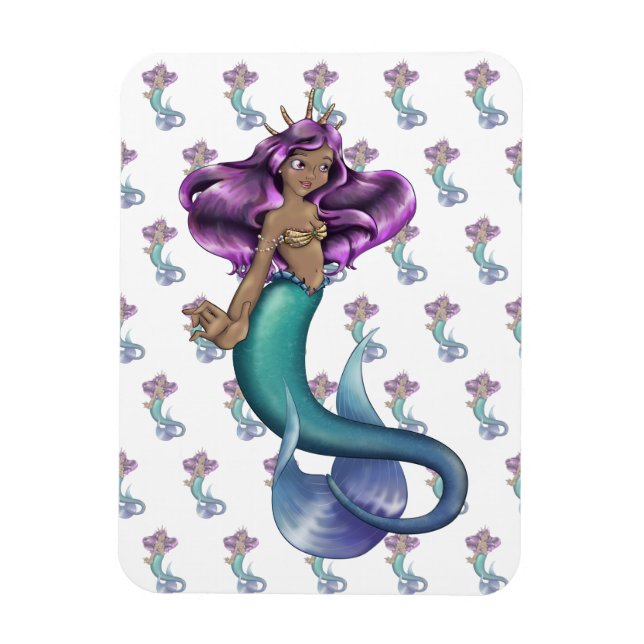 Mermaid Iole Magnet (Vertikal)