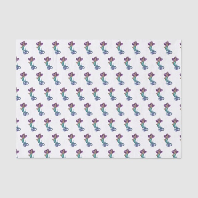 Mermaid Iole Seidenpapier (Vorderseite)