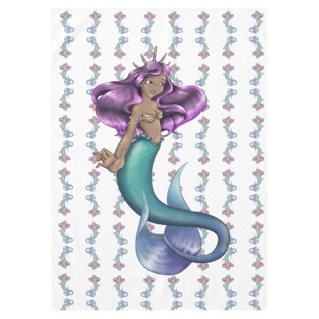 Mermaid Iole Tischdecke (Vorderseite)