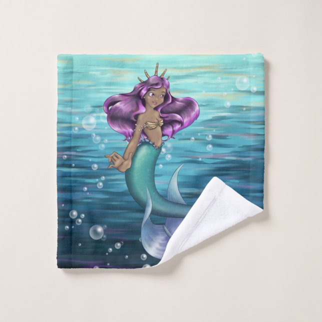 Mermaid Iole Waschlappen (Waschlappen)