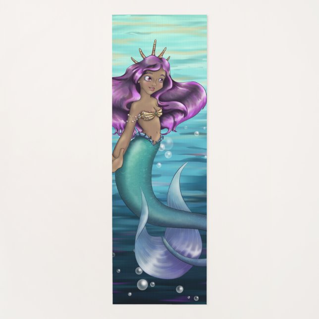 Mermaid Iole Yogamatte (Vorderseite)