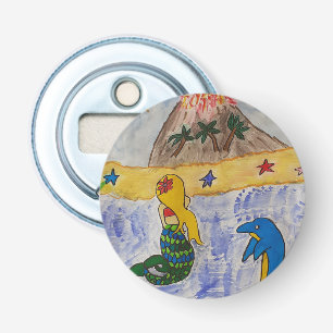Mermaid Island Button Flaschenöffner