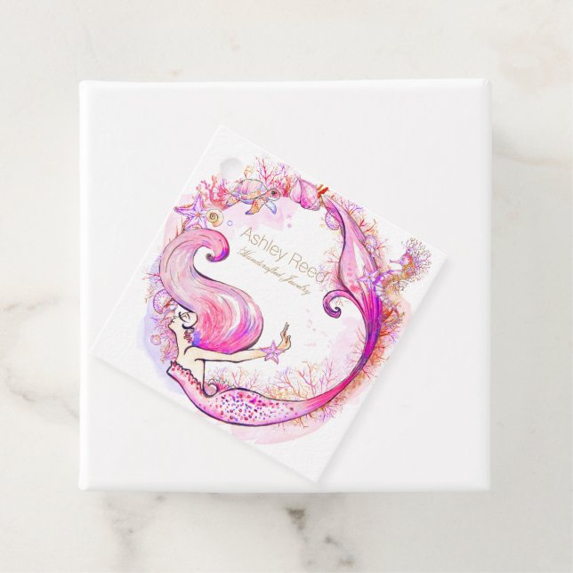 Mermaid Jewelier Price Tag Geschenkanhänger (Beispiel)