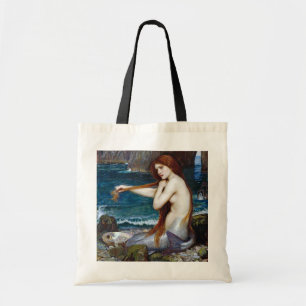 Mermaid, John William Waterhouse Tragetasche