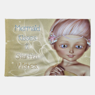 Mermaid Kisses Küchentuch
