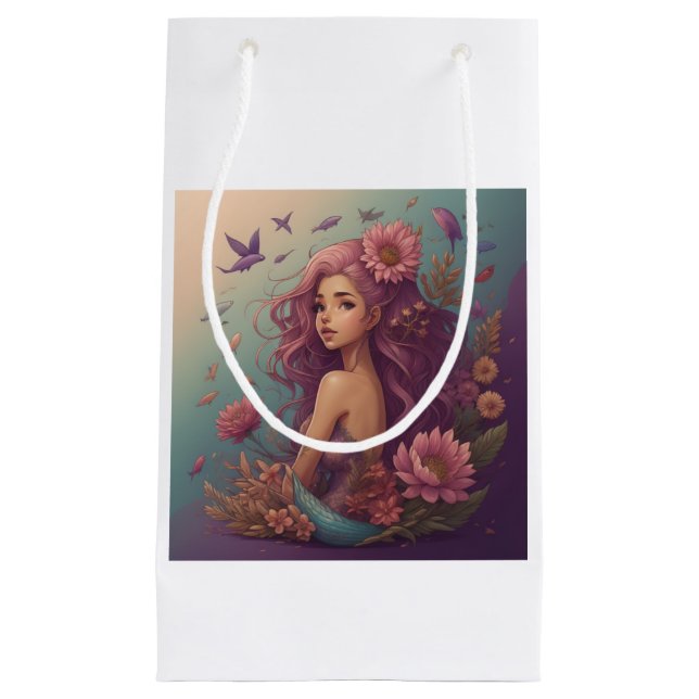 Mermaid Kleine Geschenktüte (Vorderseite)