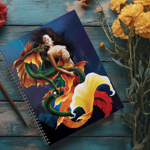 Mermaid Koi Dragon Fantasy Planer