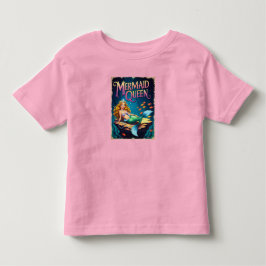 Mermaid Königin Kleinkind Girls Ocean Princess T-S Kleinkind T-shirt