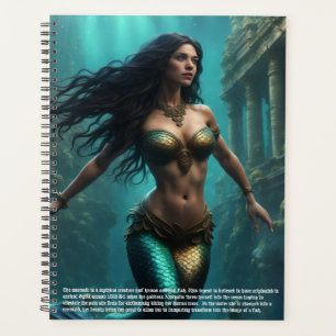 Mermaid Legend Calendar Planer