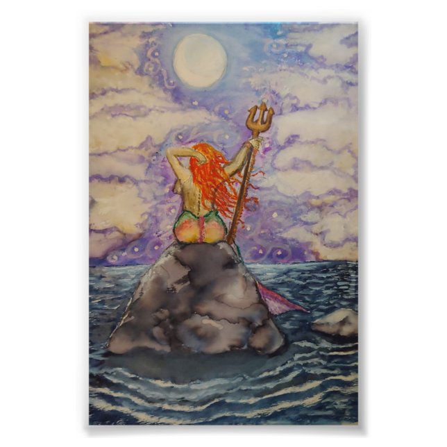 Mermaid: Letzter Stern rechts Fotodruck (Vorne)