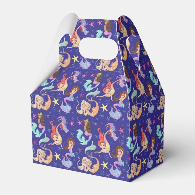 Mermaid Life Favor Box Geschenkschachtel (Vorderseite)