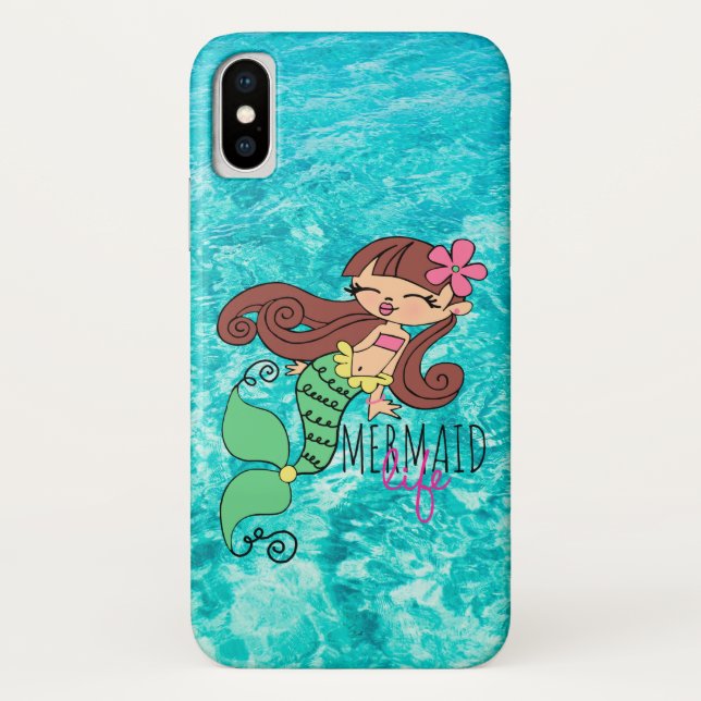 Mermaid Life Phone Case (Rückseite)