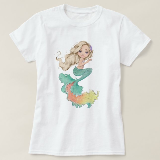 Mermaid Life T - Shirt (Design vorne)
