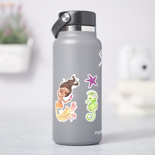 Mermaid Life Vinyl Stickers Aufkleber (HydroFlask)