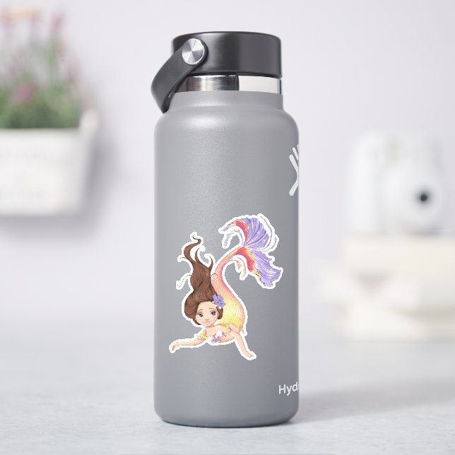 Mermaid Life Vinyl Stickers Aufkleber (HydroFlask)