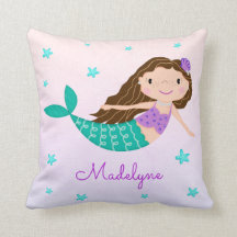 Mermaid Lila Glitzer Rainbow Name