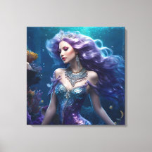 Mermaid Lila Hair