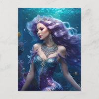Mermaid Lila Hair