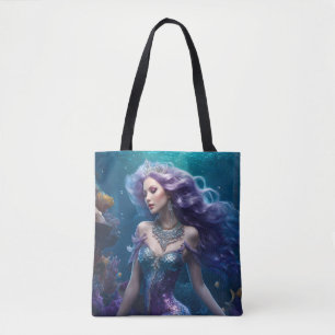 Mermaid Lila Hair Tasche
