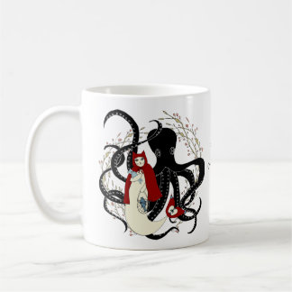 Mermaid Little Red Riding Hood Cat Kaffeetasse