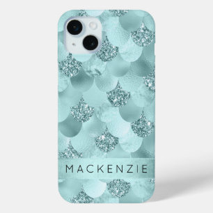 Mermaid Luxe Scale Meeresfrüchte-Grüne Gewohnhei Case-Mate iPhone Hülle
