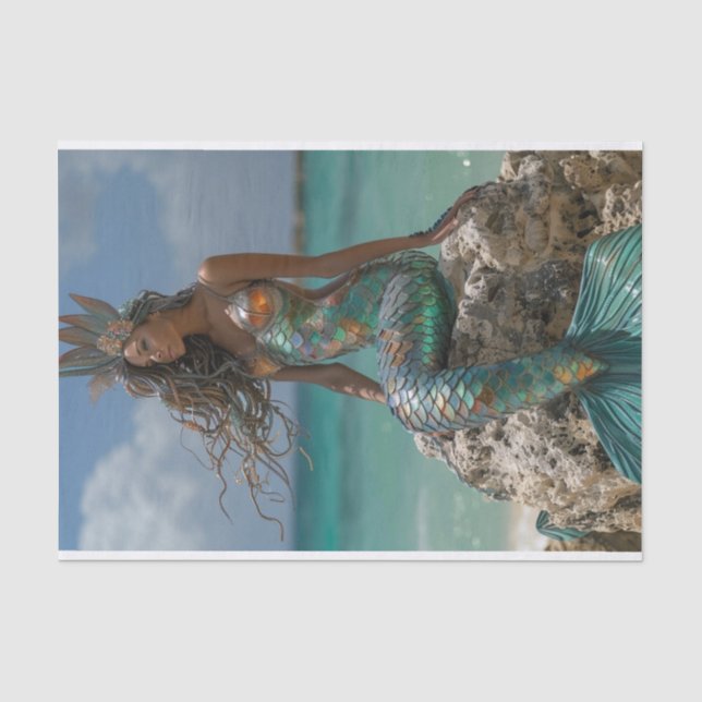 Mermaid Lyfe18 Seidenpapier (Vorderseite)