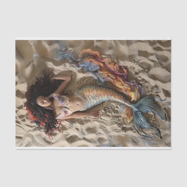 Mermaid Lyfe1 Seidenpapier (Vorderseite)