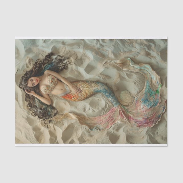 Mermaid Lyfe7 Seidenpapier (Vorderseite)