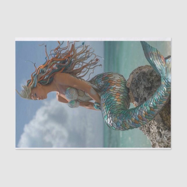 Mermaid Lyfe 16 Seidenpapier (Vorderseite)