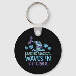 Mermaid Magical Waves 4. Klasse 4 Erster Tag S Schlüsselanhänger