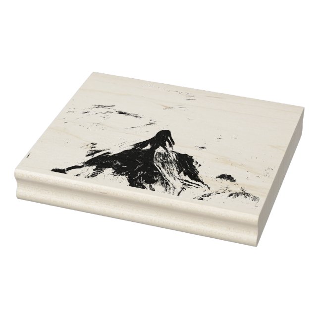 Mermaid-Malerei Gummistempel (Stempel)