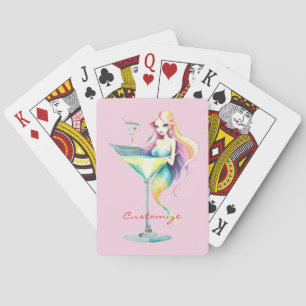 Mermaid Martini Girl Thunder_Cove Spielkarten