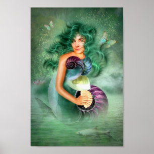 Mermaid Meike Poster