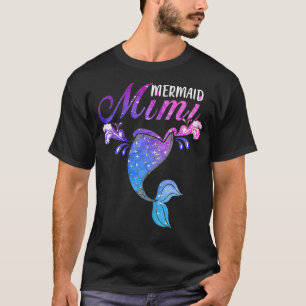 Mermaid Mimi Mermaid Birthday Party Mother' T-Shirt