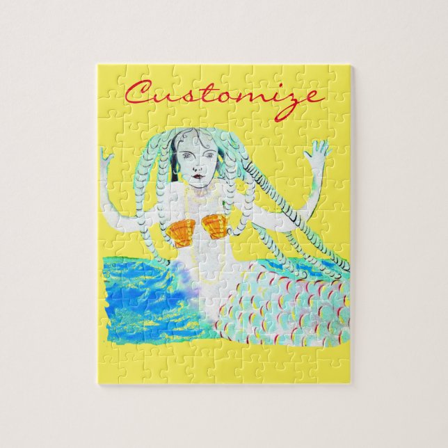 Mermaid mit Dreadlocks Thunder_Cove (Vertikal)