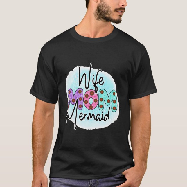 Mermaid Mom Mermaid T-Shirt (Vorderseite)