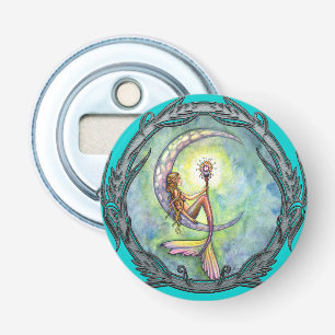 Mermaid Moon Fantasy Art von Molly Harrison Flaschenöffner