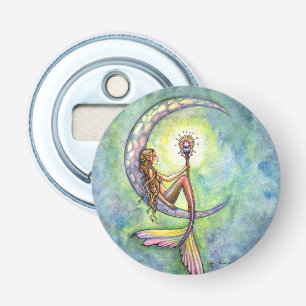 Mermaid Moon Fantasy-Kunst von Molly Harrison Flaschenöffner