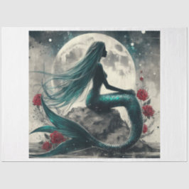 Mermaid Moon Seidenpapier