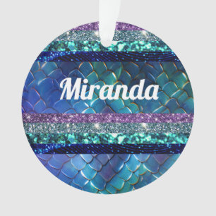 Mermaid Motif Parties scintillant Conception perso