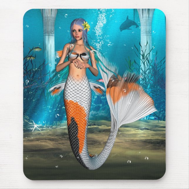 Mermaid Mousepad (Vorne)