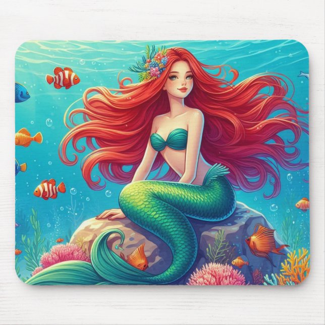 Mermaid Mousepad (Vorne)